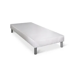 Somness Sommier tapissier blanc 90x200* Sommier