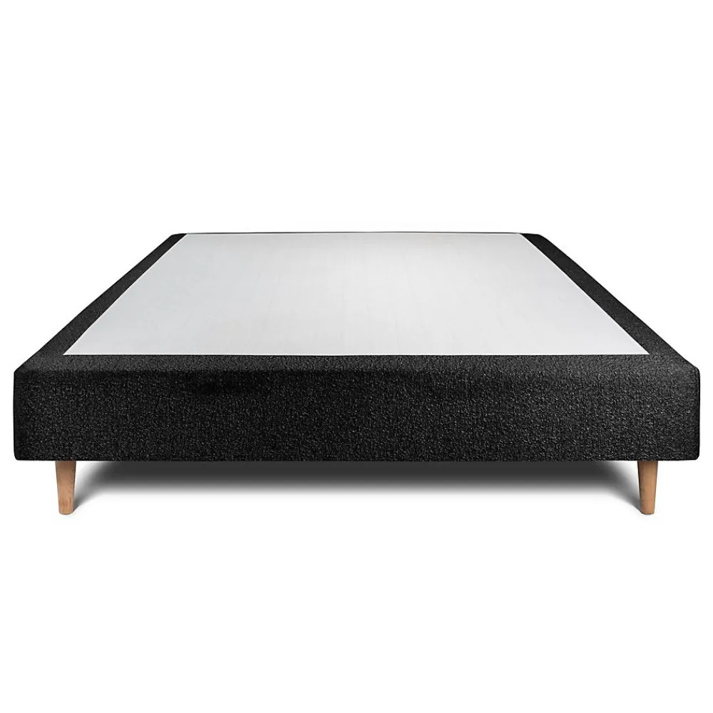 Sommier Tapissier Bouclette Noir 150x190 H35cm>Sommeil De Plomb Outlet