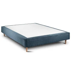 Sommier Tapissier Bouclette Bleu 160x200 H35cm>Sommeil De Plomb Best