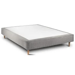 Sommier Tapissier Bouclette Gris 135x190 H35cm>Sommeil De Plomb Clearance