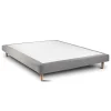 Sommier Tapissier Bouclette Gris 140x190 H29cm>Sommeil De Plomb Online