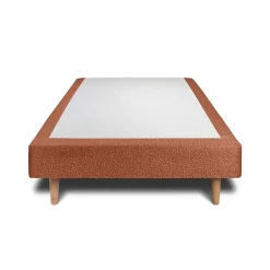 Sommeil De Plomb Sommier Tapissier Bouclette Terracotta 100x200 H35cm* Sommier