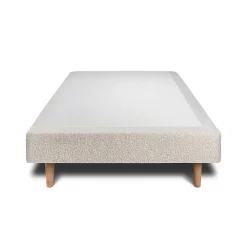 Sommeil De Plomb Sommier Tapissier Bouclette Beige 100x200 H35cm* Sommier