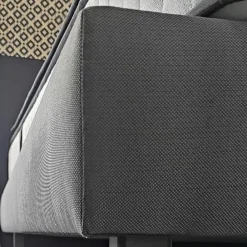 Bellecour Sommier tapissier Constantine 140x200 cm Epaisseur 18 cm Gris anthracite (pieds non inclus)* Sommier