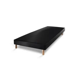 Prestige Literie Sommier tapissier - Sommier moderne en bois massif* Sommier