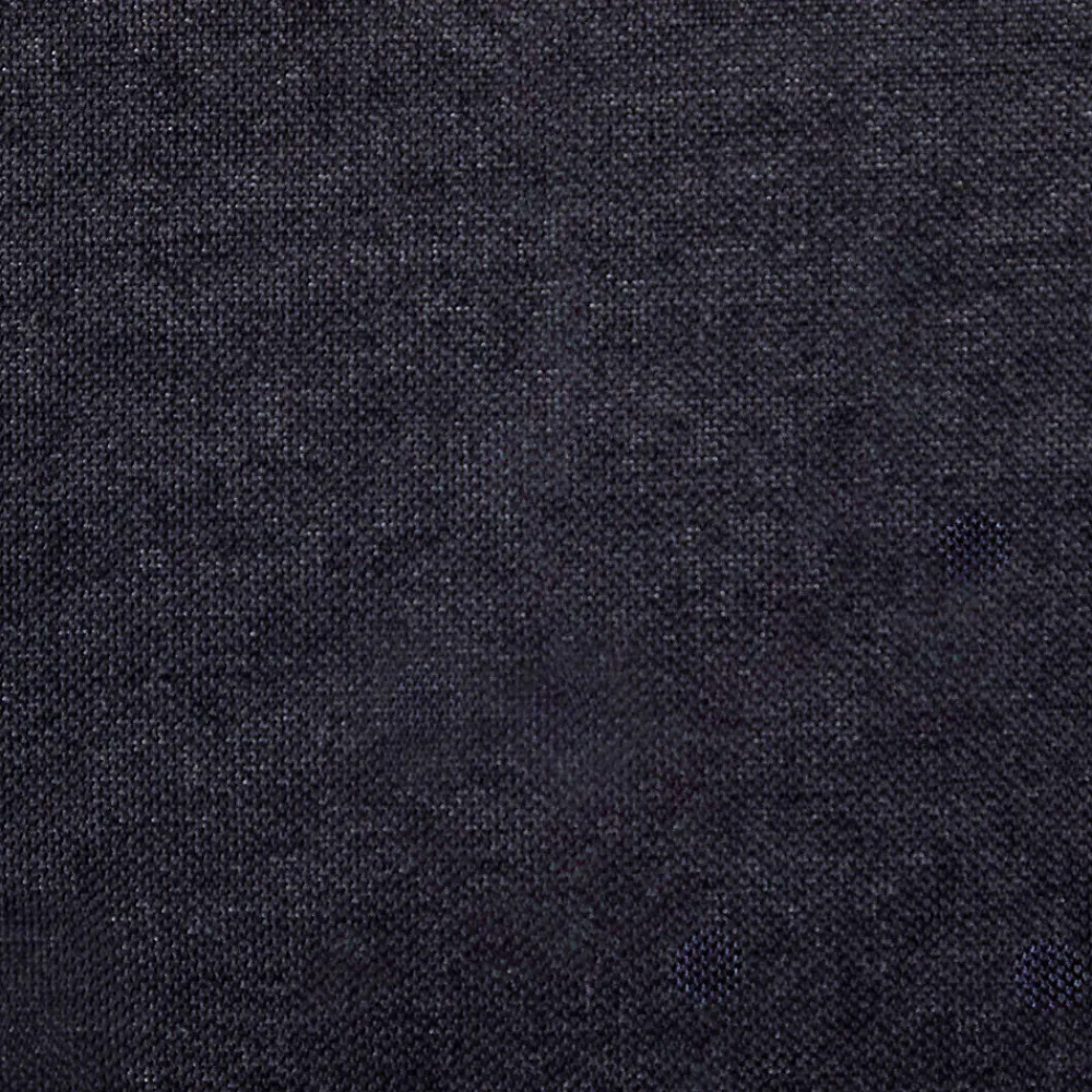 Sommier tapissier RENNES 180 x 200 cm revêtement tissu - Noir>Idimex