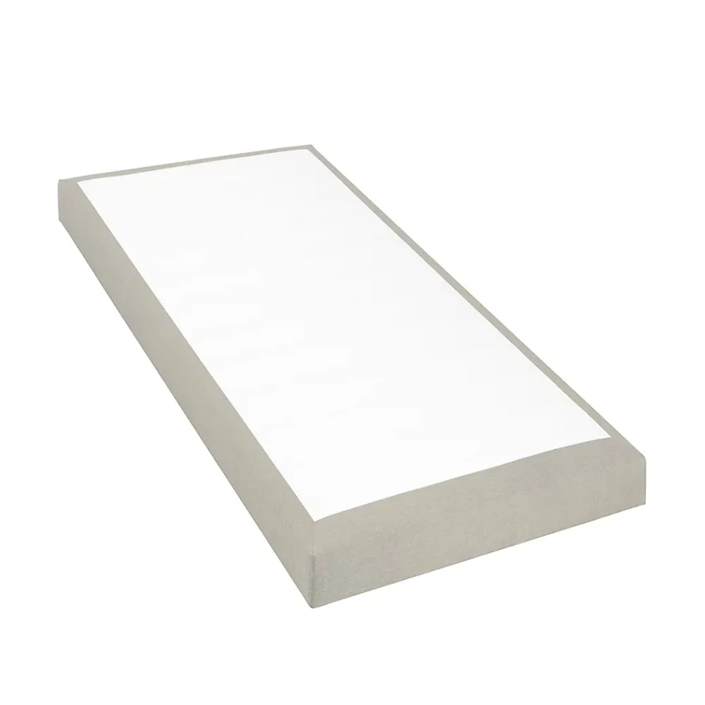 Bellecour Sommier tapissier Sisal 90x190 cm Epaisseur 18 cm Beige (pieds non inclus)* Sommier
