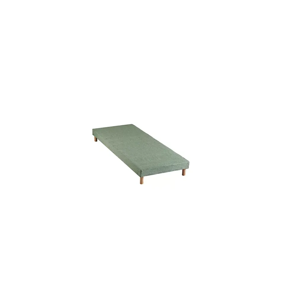 Idliterie Sommier tapissier vert celadon 90x200* Sommier