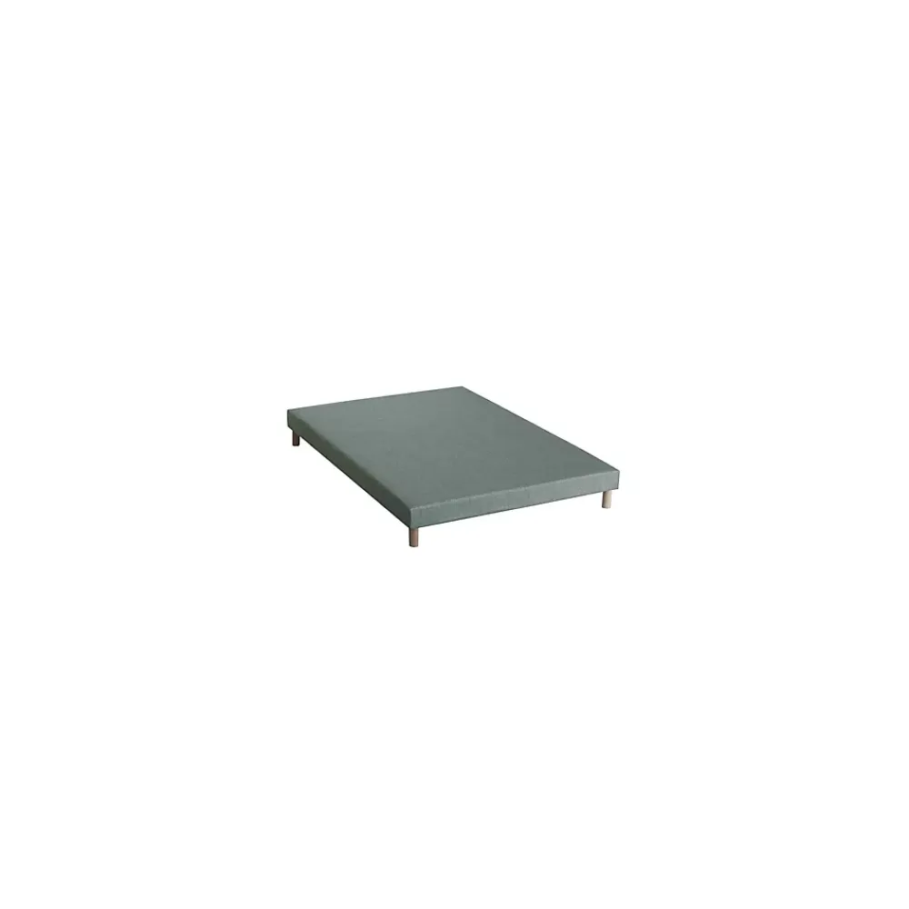 Idliterie Sommier tapissier vert celadon 160x200* Sommier