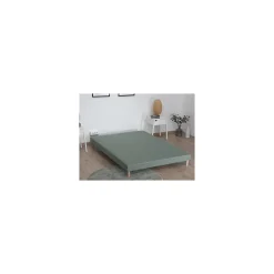 Idliterie Sommier tapissier vert celadon 160x200* Sommier