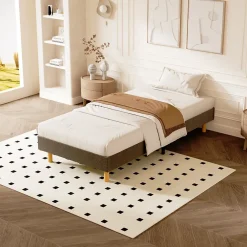Teeno Sommier Tapissier 90x190cm , 14 lattes* Sommier