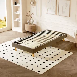 Teeno Sommier Tapissier 90x190cm , 14 lattes* Sommier