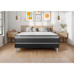 Vitalit Sommier VITAL'SOM Noir 80 x 200 cm* Sommier