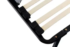 Sommier 120x200 - cadre a lattes renforce - 9 pieds en metal - hauteur 29 cm - montage facile - confort optimal - usage quotidien><noscript><img width=