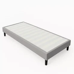 King Of Dreams Sommier 80x200 cm - dehoussable - hauteur pieds 20 cm - 13 lattes - soutien ferme - confort - usage quotidien -* Sommier