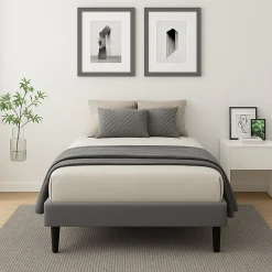 King Of Dreams Sommier 80x200 cm - dehoussable - hauteur pieds 20 cm - 13 lattes - soutien ferme - confort - usage quotidien -* Sommier