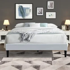 King Of Dreams Sommier 140x200 cm - dehoussable - blanc - pieds 20 cm - 2x13 lattes - soutien ferme - confort optimal - usage quotidien* Sommier