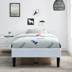 Sommier 70x190 cm - déhoussable - pieds 20 cm - 13 lattes - confort optimal - design élégant - usage quotidien>Nuits D'Or Online