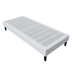 Sommier 80x190 cm - Déhoussable - Housse lavable - Avec pieds 20 cm - 13 lattes - Confort optimal ->King Of Dreams Hot