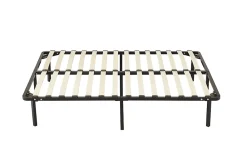 King Of Dreams Sommier 140x200 cm - solide - cadre a lattes - montage rapide - confort optimal - usage quotidien* Sommier