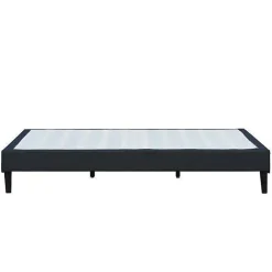 Sommier 160x200 cm - tapissier - dehoussable - pieds 20 cm - soutien ferme - confort - usage quotidien - litterie><noscript><img width=