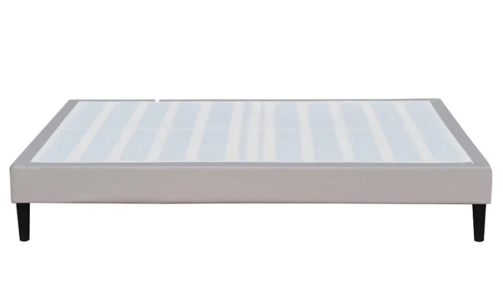 Sommier 80x200 cm - tapissier - déhoussable - housse lavable - pieds 20 cm - 13 lattes - confort optimal - usage quotidien ->Nuits D'Or Online