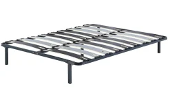 Sommier 140x200 cm Cadre à Lattes Métal - 29 cm - 9 Larges Lattes de 12,5 cm - Épaisseur Métal 1,2 mm - Solide et Confortable - CA><noscript><img width=