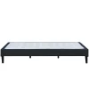 King Of Dreams Sommier 90x190 cm dehoussable noir - pieds 20 cm - 13 lattes - soutien ferme - confort optimal - usage quotidien* Sommier