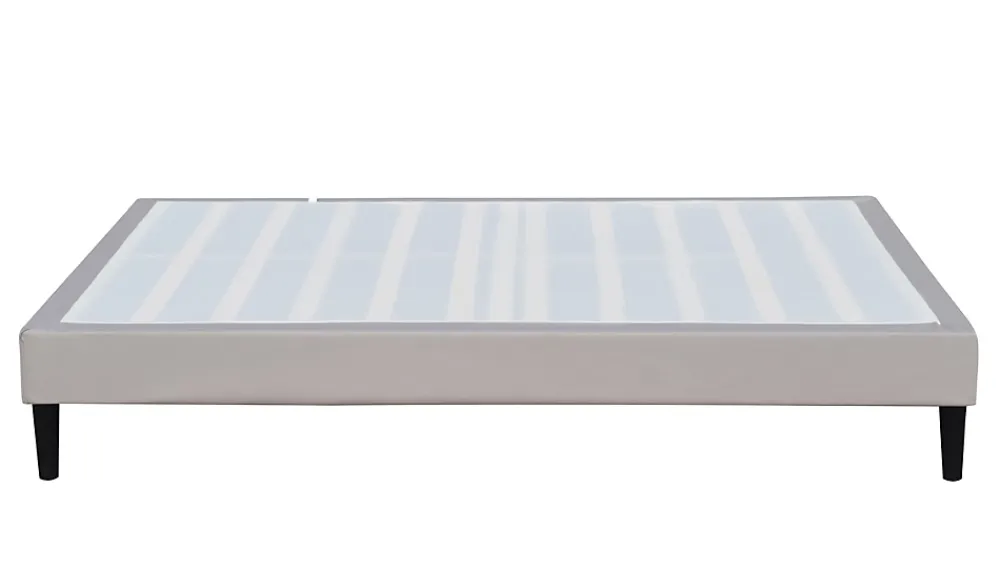 Nuits D'Or Sommier 90x200 cm Tapissier Déhoussable - 20 cm - 13 Lattes - Montage Rapide et Facile - Housse Lavable - Confort Optimal - Opale* Sommier