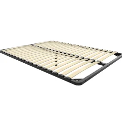 Teeno Sommier 140x190 cm, 2x18 lattes, lit avec sommier à lattes, sans pieds* Sommier