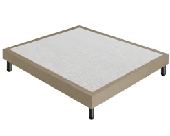 Sommier 160x190 Tapissier Déco Couleur Beige Resistant Jusqu'à 120 Kg Par Personne>Materassiedoghe