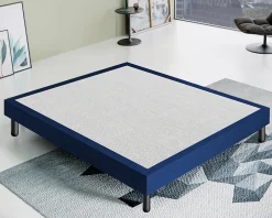 Sommier 120x190 Tapissier Déco Couleur Bleu Resistant Jusqu'à 120 Kg Par Personne>Materassiedoghe