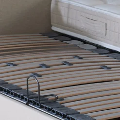 Sommiers électriques lattes lisse gris 2x70x190><noscript><img width=