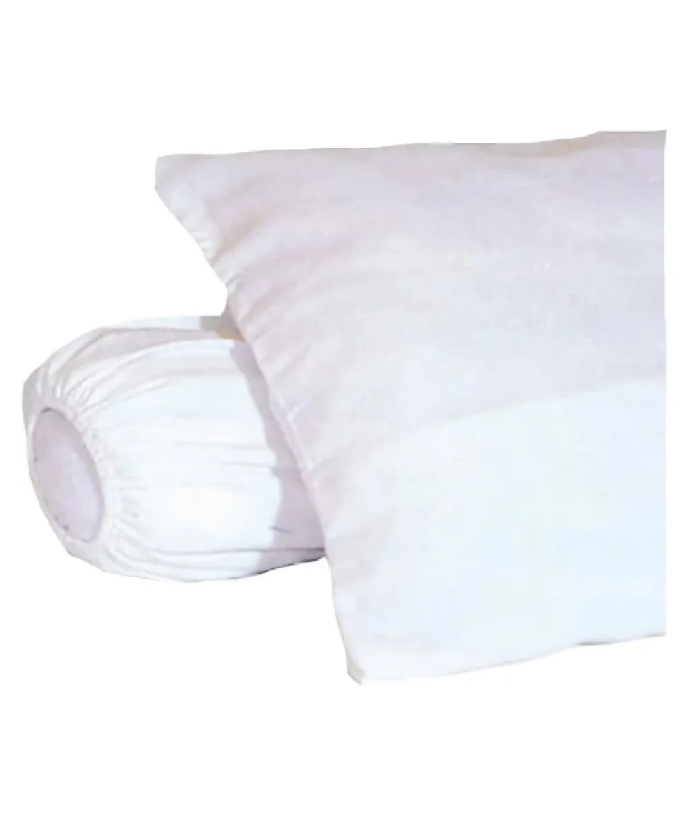 Toison d'Or Sous-taie d'oreiller molleton 100% coton gratté 60x60 cm blanc* Taie D'Oreiller
