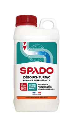 déboucheur WC microbilles 1kg>Spado Discount