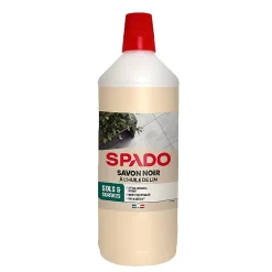 Spado savon noir à l'huile de lin 1l* Savon