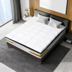 Bellecour Surmatelas 6 cm Tranquilité 140x200 cm Duvet et plumettes de canard neuf* Surmatelas