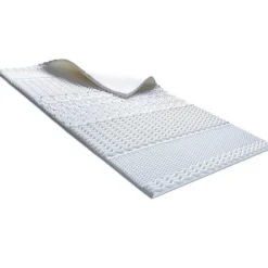 Surmatelas à mémoire de forme 90 x 190 Blanc Générique>Ose Clearance