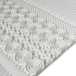 Surmatelas à mémoire de forme 90 x 190 Blanc Générique>Ose Clearance