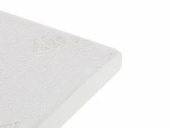 Vente-unique Surmatelas 140 x 190 cm luxe mémoire de forme coutil aloe vera ép.5cm - LACETO de NATUREA* Surmatelas