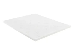 Vente-unique Surmatelas 140 x 190 cm luxe mémoire de forme coutil aloe vera ép.5cm - LACETO de NATUREA* Surmatelas