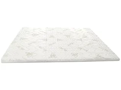 Vente-unique Surmatelas 180 x 200 cm mémoire de forme coutil aloe vera ép.5cm - ANTASSE de NATUREA* Surmatelas