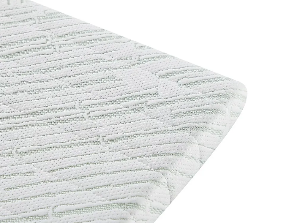 Vente-unique Surmatelas 140 x 190 cm mémoire de forme coutil bambou ép.5cm - LUFFY de NATUREA* Surmatelas