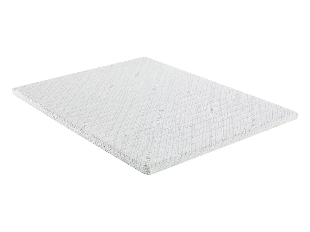 Vente-unique Surmatelas 140 x 190 cm mémoire de forme coutil bambou ép.5cm - LUFFY de NATUREA* Surmatelas