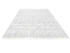 Surmatelas 140 x 190 cm mémoire de forme coutil aloe vera ép.5cm - ANTASSE de NATUREA>Vente-unique Outlet