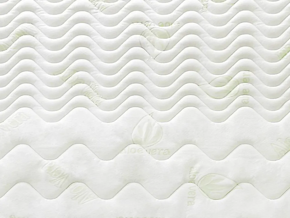 Surmatelas 140 x 190 cm mémoire de forme coutil aloe vera ép.5cm - ANTASSE de NATUREA>Vente-unique Outlet