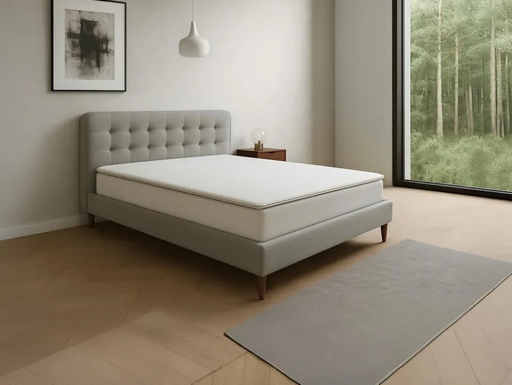 Vente-unique Surmatelas 140 x 190 cm mémoire de forme déhoussable ép.5cm - NAJOON de YSMÉE* Surmatelas