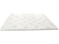 Surmatelas 160 x 200 cm mémoire de forme coutil aloe vera ép.5cm - ANTASSE de NATUREA><noscript><img width=