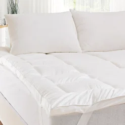 Surmatelas de confort 5 cm percale de coton 1100 g/m² 80x200 cm COZY CONFORT>Sensei Maison Best