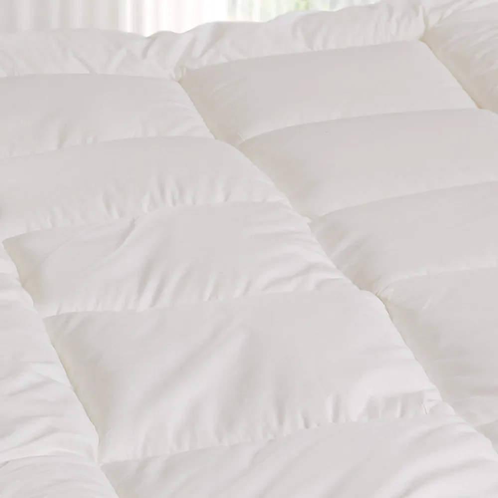 Surmatelas de confort 3 cm percale de coton 700 g/m² 140x190 cm CONFORT SOFT>Sensei Maison Hot